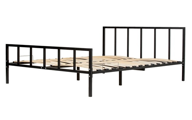 Кровать Аскона Остин черная 180х200- фото5