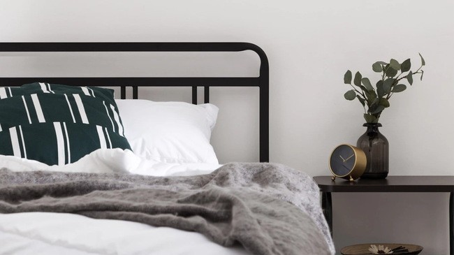 Кровать Аскона Авиньон черная 180х200- фото5