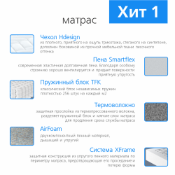 Матрас Vegas ХИТ 1 120 х 200 (вегас)- фото4