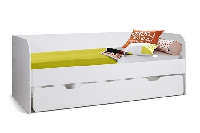 КРОВАТЬ ЛЕГЕНДА 1 (БЕЛЫЙ) 80x195 (80x180)- фото2