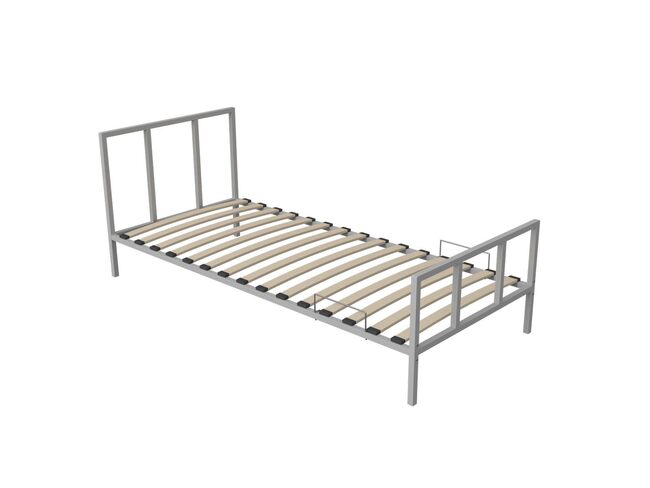 Кровать Аскона Остин белая 90х200- фото2