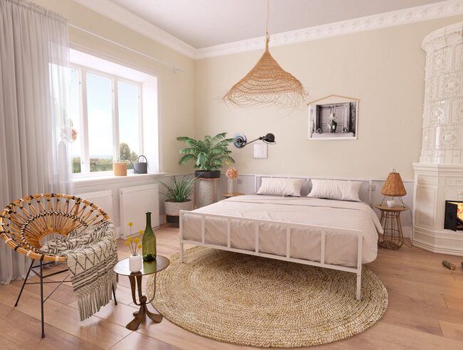 Кровать Аскона Остин белая 140х200- фото3